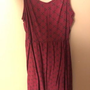 H&M red dress